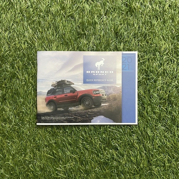 2021 Ford BRONCO SPORT Owners Manual - Picture 3 of 11